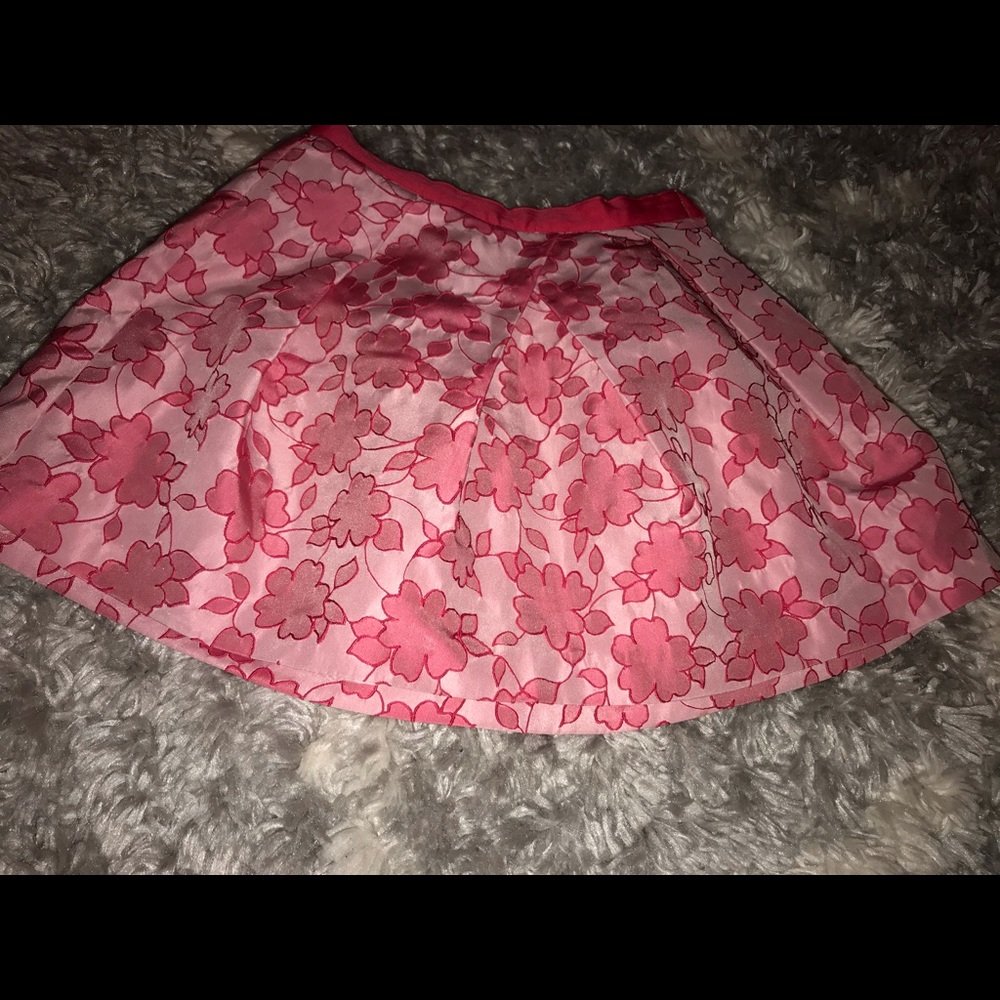 Little girl flower skirt